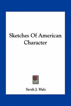 portada sketches of american character (in English)