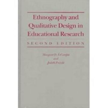 portada ethnography and qualitative design in educational research (en Inglés)