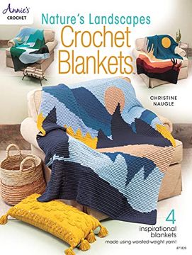 portada Nature's Landscapes Crochet Blankets (Annie's Crochet) (en Inglés)