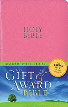 portada NIV, Gift and Award Bible, Leather-Look, Pink, Red Letter Edition