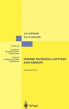 portada Sphere Packings, Lattices and Groups (Grundlehren der Mathematischen Wissenschaften) (v. 290) (in English)