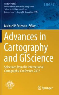 portada Advances in Cartography and Giscience: Selections from the International Cartographic Conference 2017 (en Inglés)