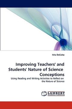 portada improving teachers' and students' nature of science conceptions (in English)