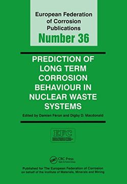 portada Prediction of Long Term Corrosion Behaviour in Nuclear Waste Systems Efc 36 (en Inglés)