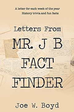 portada Letters From mr. J b Fact Finder (en Inglés)