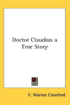 portada doctor claudius: a true story (en Inglés)