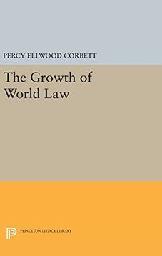 portada The Growth of World law (Princeton Legacy Library) (in English)