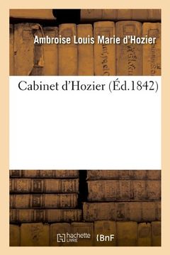 portada Cabinet D'Hozier (Histoire)