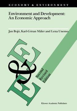 portada environment and development: an economic approach (in English)