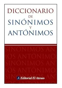 portada dicc.de sinónimos y antónimos (in Spanish)