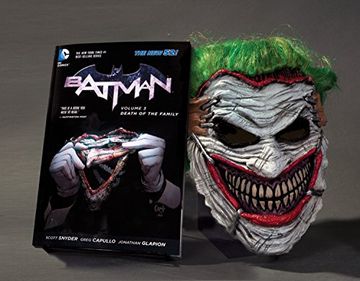 Book Batman: Death of the Family Book and Joker Mask set Scott