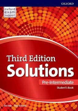 portada Solutions: Pre-Intermediate: Student'S Book and Online Practice Pack 