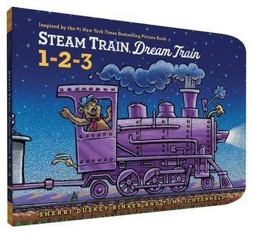 portada Steam Train, Dream Train 1-2-3 (en Inglés)