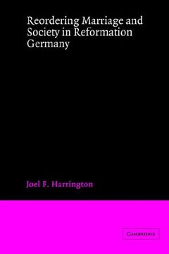 portada Reordering Marriage & soc Germany (en Inglés)