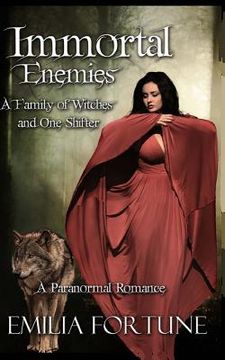 portada Immortal Enemies: A Paranormal Romance (en Inglés)