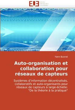 portada Auto-Organisation Et Collaboration Pour Reseaux de Capteurs