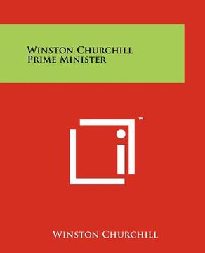portada winston churchill prime minister (in English)