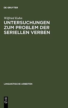 portada Untersuchungen zum Problem der Seriellen Verben (in German)