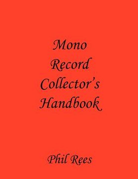 portada mono record collector's handbook (en Inglés)