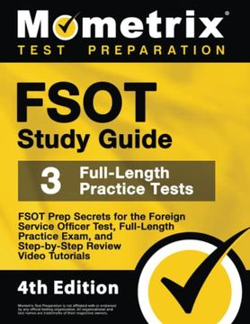 portada Fsot Study Guide: Fsot Prep Secrets, Full-Length Practice Exam, Step-By-Step Review Video Tutorials for the Foreign Service Officer Test: [4Th Edition] (in English)