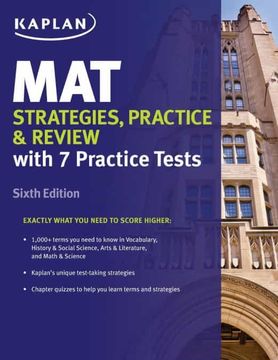 portada Mat Strategies, Practice & Review (Kaplan Test Prep) (in English)