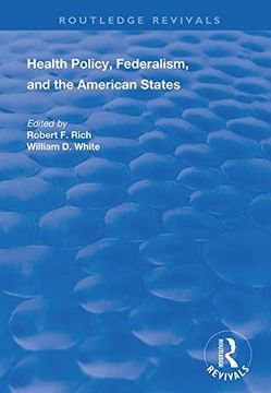 portada Health Policy, Federalism and the American States (in English)