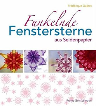 portada Funkelnde Fenstersterne aus Seidenpapier (en Alemán)