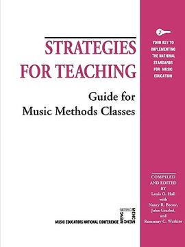 portada strategies for teaching: guide for music methods classes