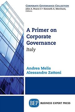 portada A Primer on Corporate Governance: Italy (Corporate Governance Collection) (en Inglés)