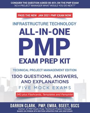 portada All-In-One Pmp® Exam Prep Kit,1300 Question, Answers, and Explanations, 240 Plus Flashcards, Templates and Pamphlet Updated for jan 2021 Exam: Based on Pmbok 6th ed (en Inglés)