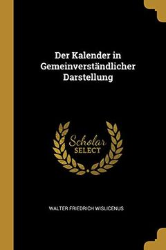 portada Der Kalender in Gemeinverständlicher Darstellung (en Alemán)