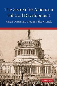 portada The Search for American Political Development (en Inglés)