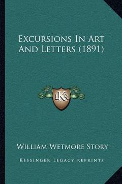 portada excursions in art and letters (1891) (in English)