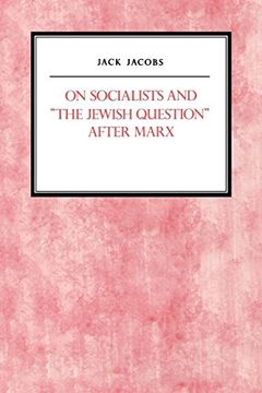 portada On Socialists and the Jewish Question After Marx (en Inglés)