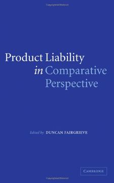 portada Product Liability in Comparative Perspective (Essential Mathematics) (en Inglés)