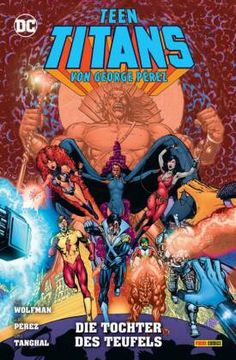 portada Teen Titans von George Perez (en Alemán)