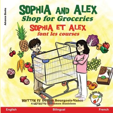 portada Sophia and Alex Shop for Groceries: Sophia et Alex font les courses (in French)