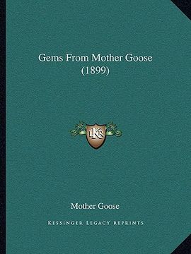 portada gems from mother goose (1899) (en Inglés)