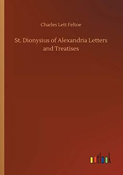 portada St. Dionysius of Alexandria Letters and Treatises (in English)