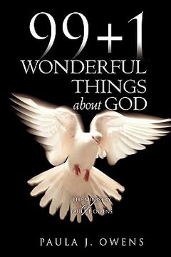 portada 99+1 wonderful things about god (in English)