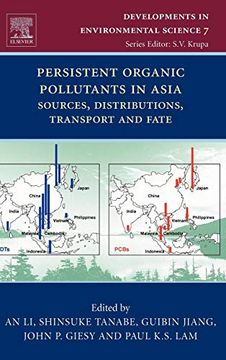 portada Persistent Organic Pollutants in Asia: Sources, Distributions, Transport and Fate (Developments in Environmental Science) (en Inglés)