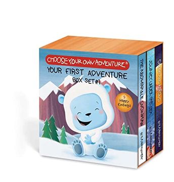 portada Choose Your own Adventure 3-Book Board Book Boxed set #1 (The Abominable Snowman, Journey Under the Sea, Space and Beyond) (in English)