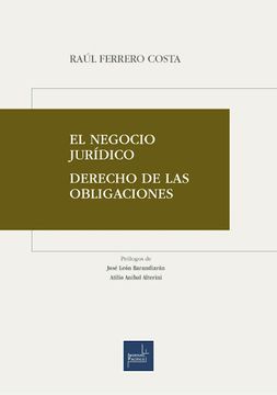 portada EL NEGOCIO JURÍDICO DERECHO DE LAS OBLIGACIONES (in Spanish)