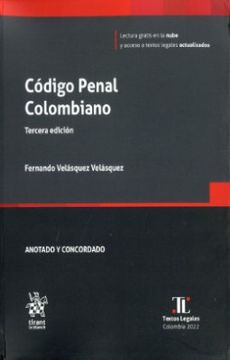 portada Codigo Penal Colombiano