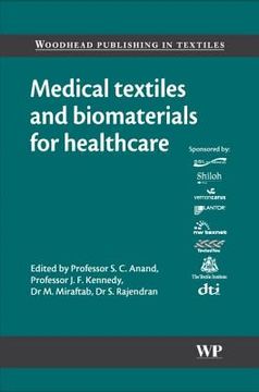 portada Medical Textiles and Biomaterials for Healthcare (en Inglés)