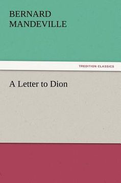 portada a letter to dion (in English)