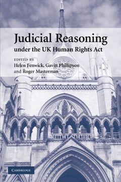 portada Judicial Reasoning Under the uk Human Rights act 