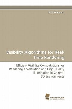 portada visibility algorithms for real-time rendering (in English)