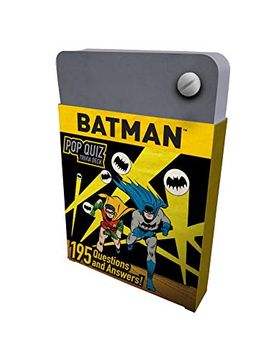 portada Dc Comics: Batman pop Quiz Trivia Deck (en Inglés)