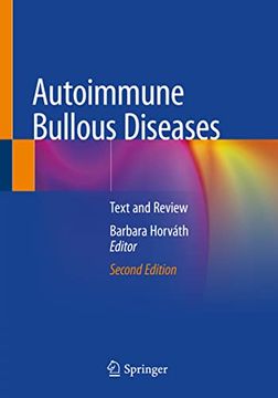 portada Autoimmune Bullous Diseases: Text and Review (en Inglés)